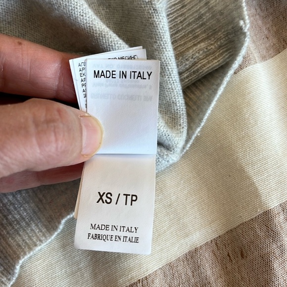 BRUNELLO CUCINELLI
Bead-embellished melange cashmere sweater Light Grey Size XS - Picture 14 of 17